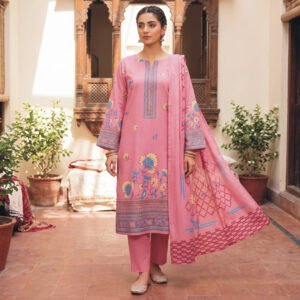 3 Piece Lawn Suit- Embroidered (Unstitched)