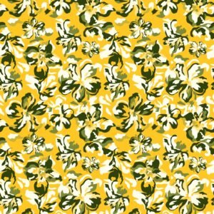 Golden Bloom 2 Piece Printed Lawn Suit