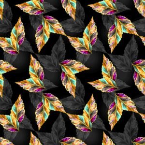 Midnight Mirage 2 Piece Printed Lawn Suit