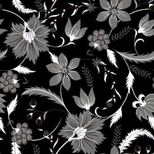 Ebony Bloom 2 Piece Printed Lawn Suit