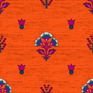 Citrus Bloom 2 Piece Printed Lawn Suit