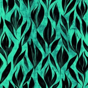 Aqua Noir 2 Piece Printed Lawn Suit