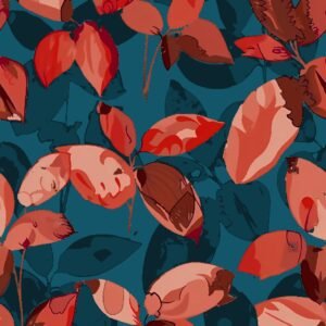 Autumn Whisper 2 Piece Printed Lawn Suit