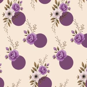 Lilac Bloom 2 Piece Printed Lawn Suit